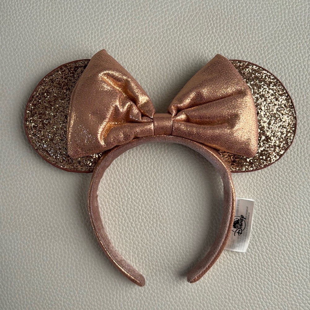 Disney Rose Gold Authentic Minnie Ears